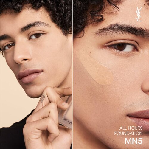 Yves Saint Laurent All Hours Foundation dugotrajni puder SPF 39 nijansa MN5 25 ml Slike