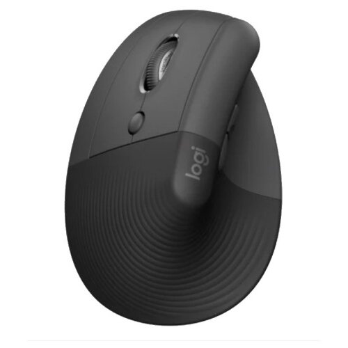 Logitech Lift Left vertical ergonomična za levičarje brezžična optična črna mi&amp;scaron;ka Slike