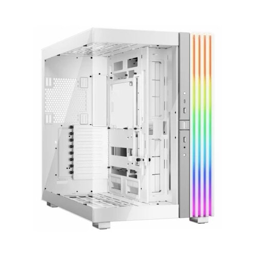 Be Quiet! light base 900 dx white, mb compatibility: e-atx/ atx / m-atx / mini-itx, argb illumination, fully windowed front and side panel, 2 argb and fan hubs with 12 connectors in total, space for up to two radiators up to 420mm Slike