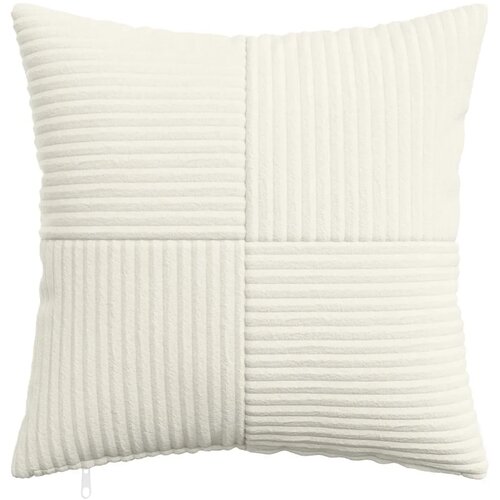  Presvlaka za jastuk 12 pcs ALMELO Krem 45 x 45 cm Kord - Krem 45 x 45 cm 12 Cijene