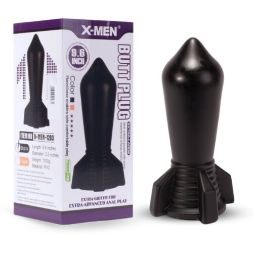 X-Men Analni Čep Extra Girthy Black 9,6 Cene