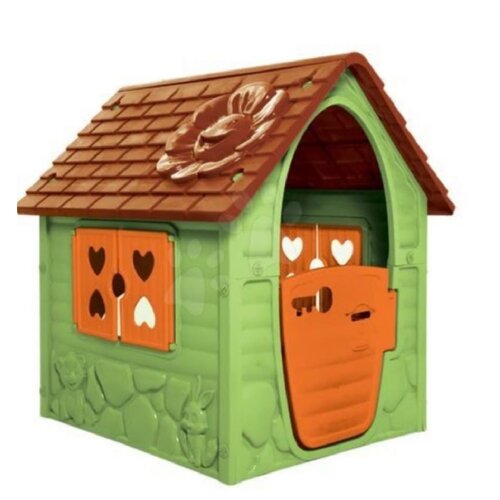 Dohany mala zelena kućica za decu Slike