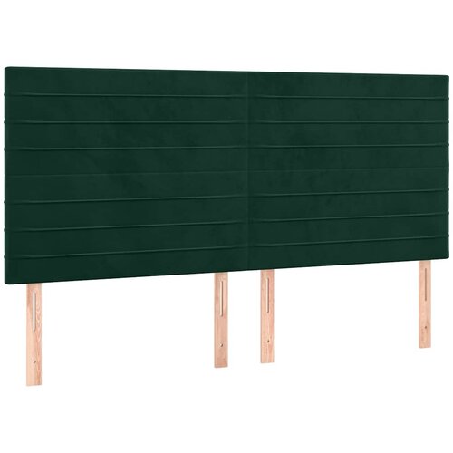  Krevet box spring s madracem LED tamnozeleni 180x200 cm bar&amp;scaron;un Slike