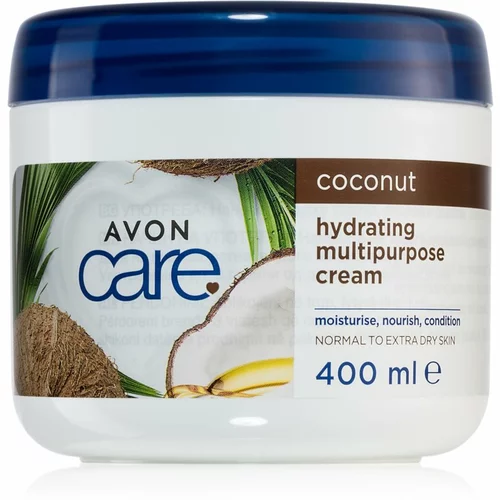 Avon Care Coconut večnamenska krema za obraz, roke in telo 400 ml