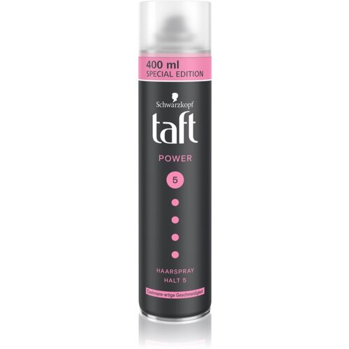 Schwarzkopf Taft Power lak za kosu za ekstra jako učvr&amp;scaron;ćivanje za suhu i o&amp;scaron;tećenu kosu Cashmere 400 ml Slike