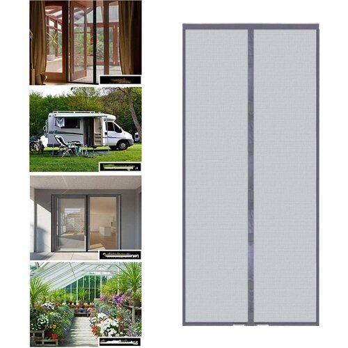INF Vratna zavesa proti komarjem Grey S, (21540745) Cene