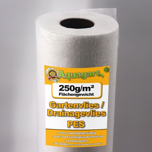 Aquagart 200 m² geotekstil flis vrtni flis plevel flis ribnik flis 250 g 1,6 m, (22074485) Cene