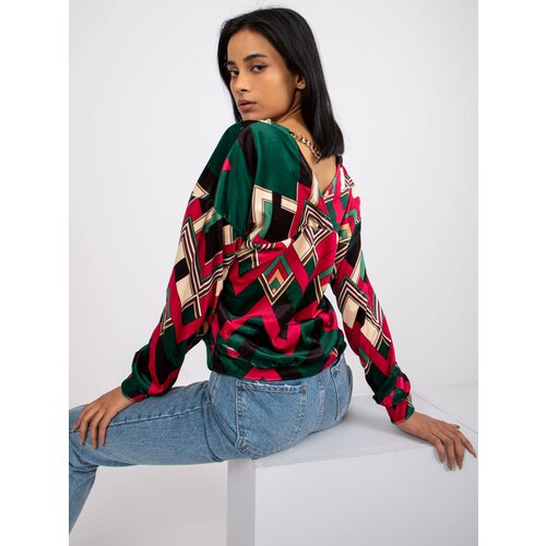 Italy Moda Blouse-DHJ-BZ-6550-4.40-dark green Cijene