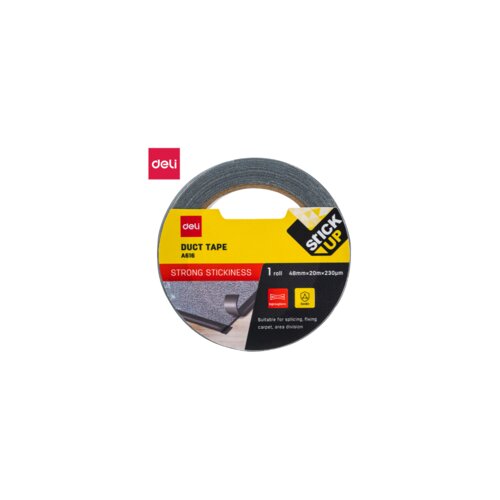 Deli DUCT TRAKA 48mmX20m - 230mic CRNA EA616 Cene
