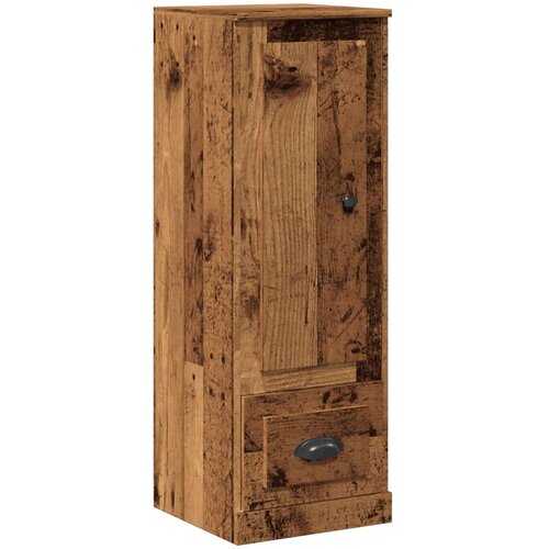 VidaXL Visoka boja starog drva 36x35,5x103,5 cm konstruirano drvo Slike