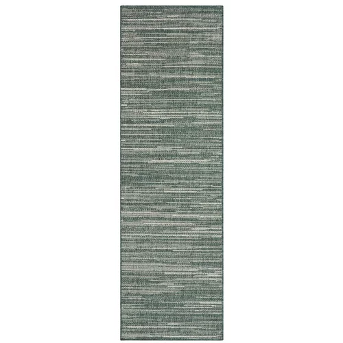 Elle Decoration Zeleni vanjski tepih staza 350x80 cm Gemini -