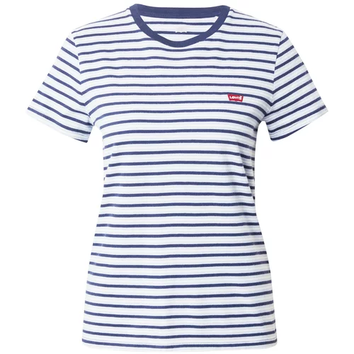 Levi's Majica 'PERFECT' mornarska / svetlo modra / karminsko rdeča / bela