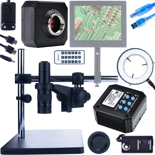 Rosfix digitalni mikroskop z nastavljivo roko earth pro MCEP-0.5X-PZRR+NASTAVLJIVA osvetlitev za mikroskop 56XLED+KAMERA za mikroskop orion pro, (22084169) Cene