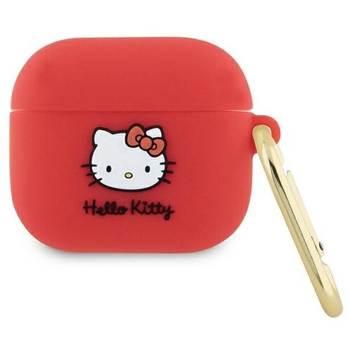 Hello Kitty SILIKONSKI 3D OVITEK ZA AIRPODS 3 FUCHSIA HEAD, (22006477) Cene