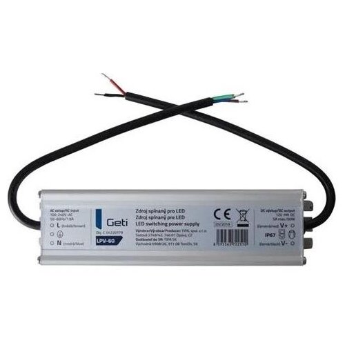  prekidačko napajanje za led trake 60W/12V IP67 Cene