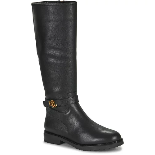 Polo Ralph Lauren HALLEE-BOOTS-TALL BOOT Crna