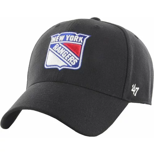 New York Rangers Hokejska kapa s šiltom NHL MVP Black