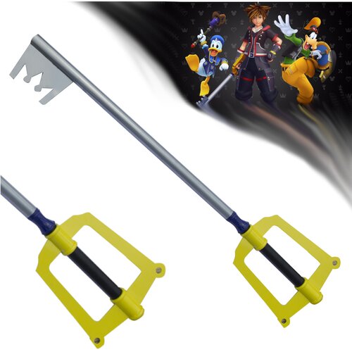  Kingdom Hearts Sora replika ključa meča Kingdom Key Slike