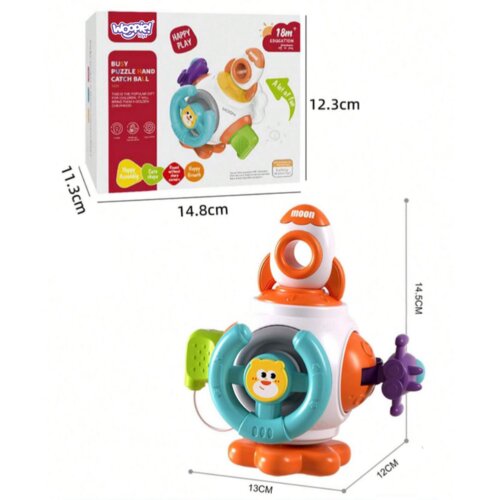 Woopie baby svemirska lopta raketa 6u1 montessori 18m+ Slike