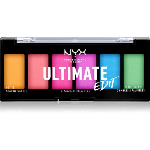NYX Professional Makeup Ultimate Edit sjenilo za oči 7,2 g nijansa 06 Utopia Slike