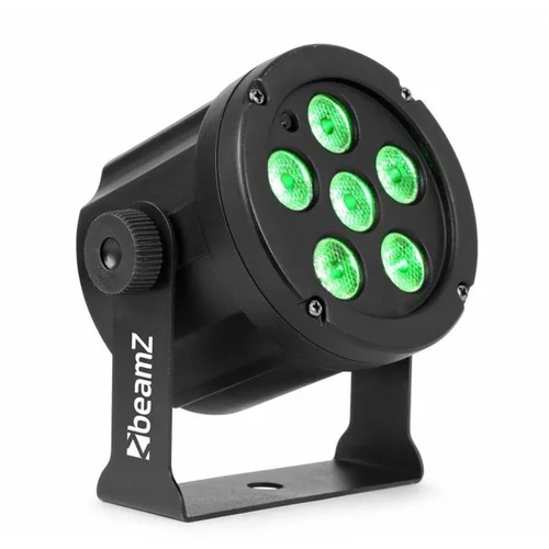 Beamz SlimPar 30, LED reflektor, 6 x 3 W 3 v 1 RGB LED diod, režim upravljanja z glasbo