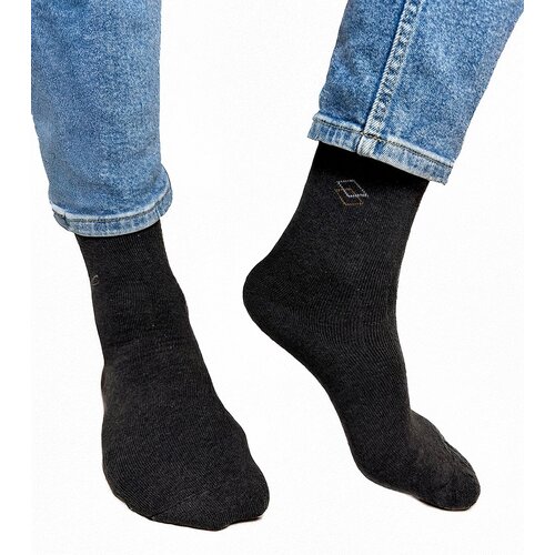 Gemre Dark gray men&amp;#039;s warm socks Narus Slike