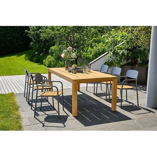  Set vrtnih stolov Gastro (6 kos, Možnost nakladanja, &amp;Scaron; x G x V: 57,5 x 53,5 x 83,5 cm) Slike
