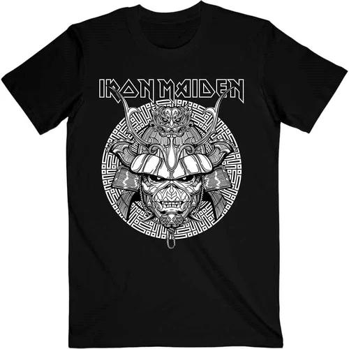 Iron Maiden Košulja Senjutsu Samurai Graphic White Unisex Black M