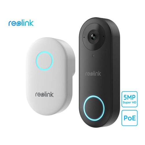 Reolink doorbell D340P pametni video zvonec, 2K+, poe, nočno snemanje, zaznavanje gibanja, aplikacija, dvosmerna komunikacija, vodoodpornost, (21158671) Cene