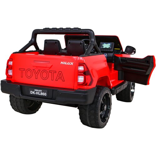  Licenciran avto na akumulator Toyota Hilux 4x4 - rdeč Slike