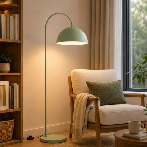Opviq podna lampa Derya-18800-F, 1 &times; E27, mint / zelena Cene