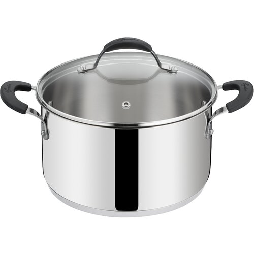 Lagostina Kozica s pokrovom New Tempra 26cm / 7,4l / dvojni ročaj / indukcija / inox 18/10, steklo, (20515208) Cene