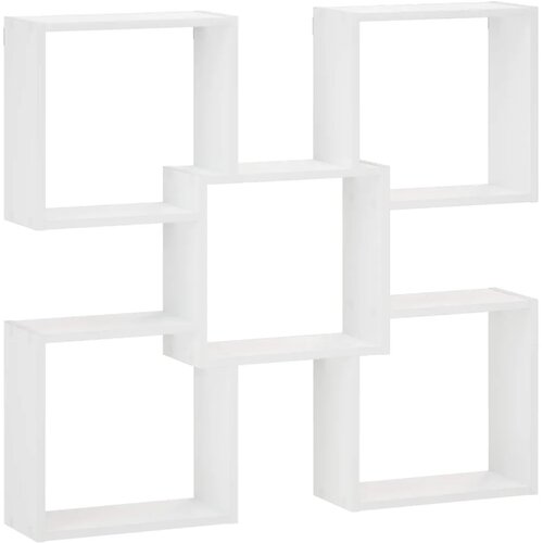  Zidna polica Bijela 99 5 x 17 x 91 cm Konstruirano drvo - Bijela Slike