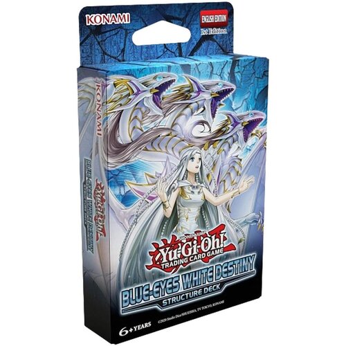 Konami Board Game - Yu-Gi-Oh! TCG Structure Deck - Blue-Eyes White Destiny Cene