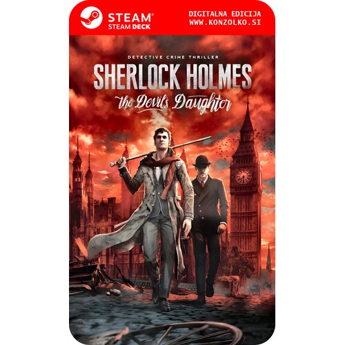 Sherlock Holmes The Devils Daughter - Steam koda brez &amp;scaron;katlice (WINDOWS PC | STEAM DECK) Slike