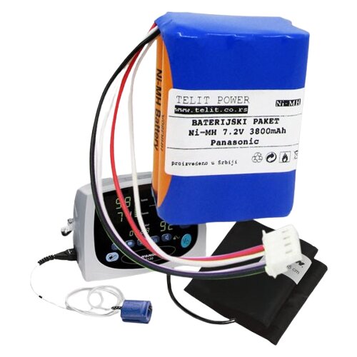 Telit Power Baterija, NiMH, 7.2V, 3800mAh, Za NONIN Medical Inc Avant 2120 NIBP Monitor 4032-001 Cene