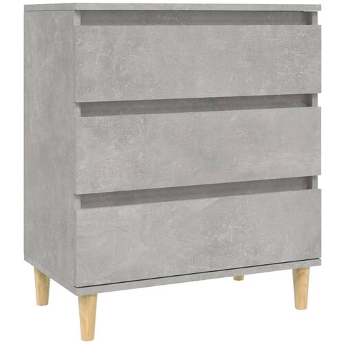 Maison Chic Komoda - Predalnik betonsko siva 60x35x70 cm inženirski les, (21721155) Cene