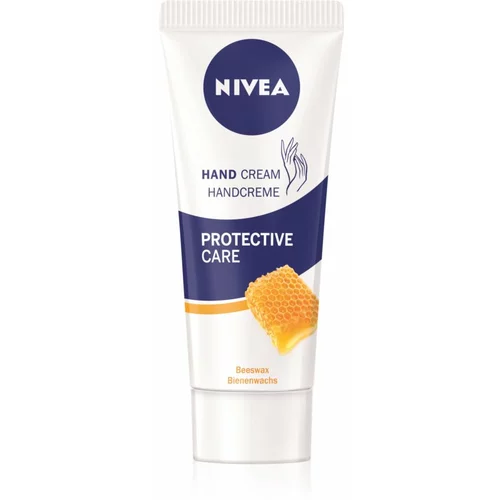 Nivea Hand Care Protective Beeswax zaščitna krema za roke s čebeljim voskom 75 ml za ženske