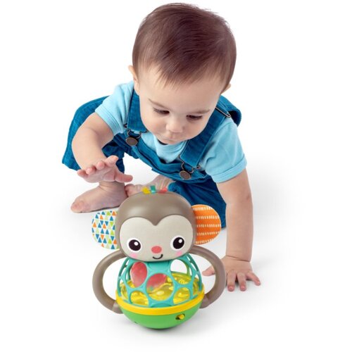 Bright Starts Grab &amp;amp; Giggle Monkey&amp;trade; aktivna igračka 6 m+ 1 kom Slike