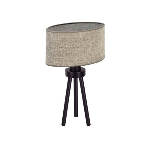  Duolla - Stona lampa OVAL 1xE27/15W/230V, prečnik 30 cm, braon Slike