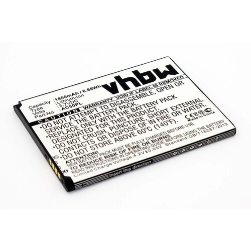 VHBW Baterija za Archos 50 Platinum, 1800 mAh Cijene