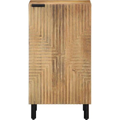  Komoda smeđa 40x33x75 cm Puno drvo Mango Slike