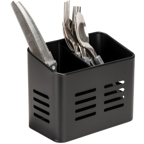 Wenko Črno stojalo za jedilni pribor Black Outdoor Kitchen Baco Slike
