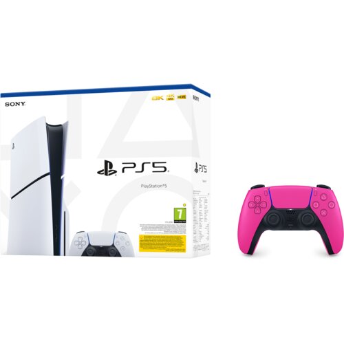 Playstation Igralna konzola 5 Slim + dodaten DualSense kontroler (roza) Cene