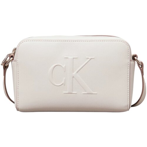 Calvin Klein Jeans SCULPTED EW CAMERA BAG LV04K3036G Bijela Slike