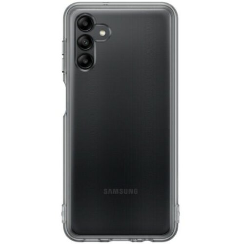  ORIGINALNA MASKA ZA SAMSUNG A04S GALAXY - SOFT CLEAR COVER (EF-QA047TBEGWW) CRNA Cene