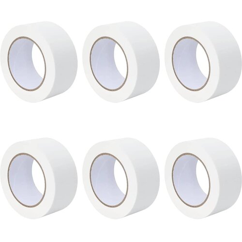 Trake za maskiranje slikara 6 pcs Bijelo 50mm x 50m Papir Slike
