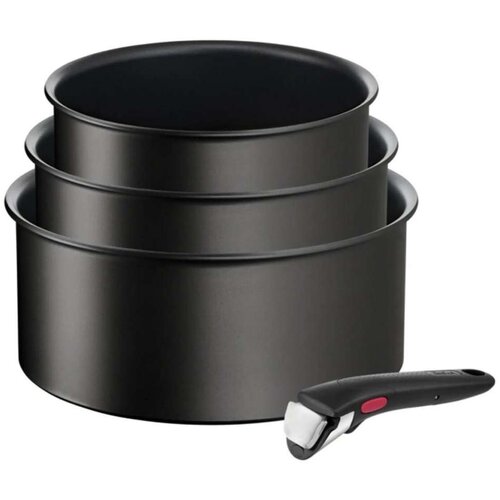  Duboka tava s poklopcem Tefal L3979202 Crna Aluminij Ø 18 cm Ø 20 cm Ø 16 cm (3 kom.) (4 kom.) Cijene