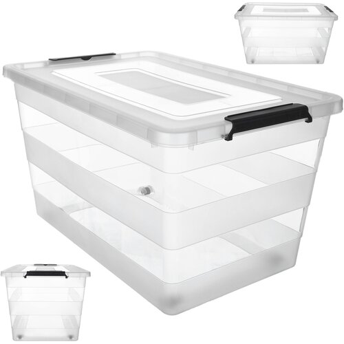 KADAX 55L plastični organizator za igrače s pokrovom, (5000351888) Cene