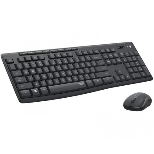Logitech Tastatura i Mi&scaron; Mk295, Silent Wireless Combo, Ru Raspored, Crna Cene